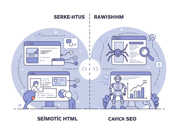 Bénéfices d'accessibilité et de SEO issus des balises HTML sémantiques